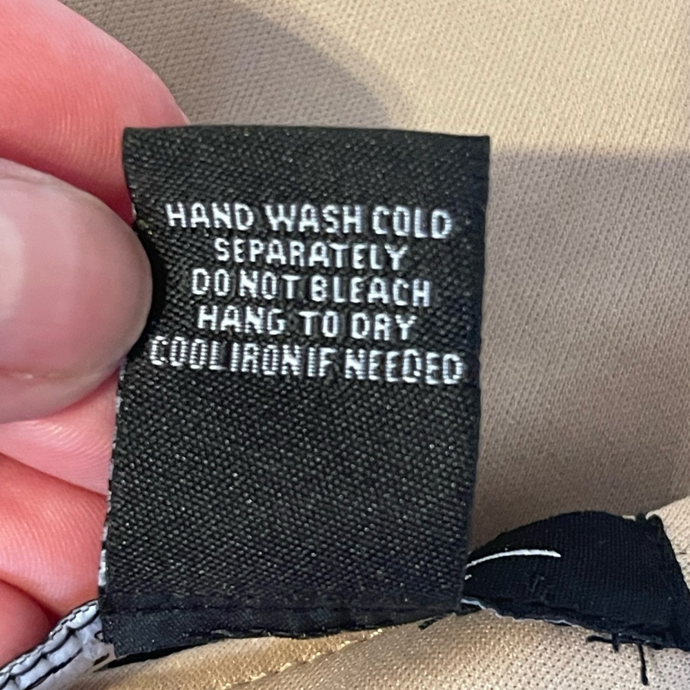 ✨Candalite Black and Tan Sleeveless V-Neck Formal Maxi Gown✨ - Picture 8 of 8